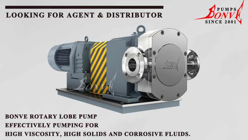Positive displacement rotary lobe pumps