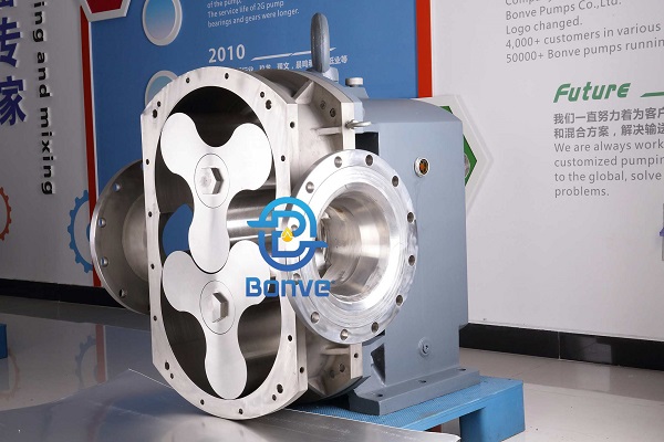 Stainess steel rotary lobe pump