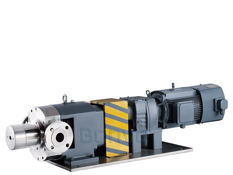 Safety valve built-in type positive displacement rotor pump