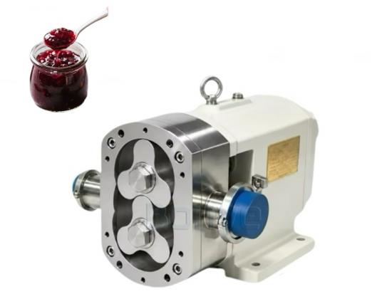 Bomba de rotor para geleia de aço inoxidável de grau alimentício